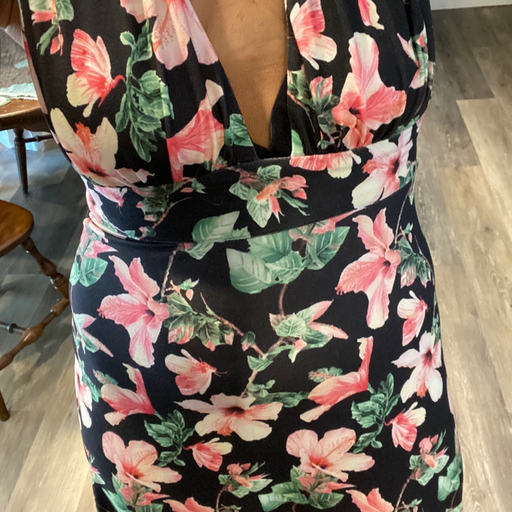 Floral maxi dress